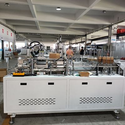 Rhzh-400s ইন্টেলিজেন্ট পেপার প্লাস্টিক বক্স মেকিং মেশিন