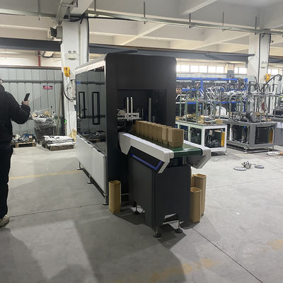 সুশি পেপার প্লেট মেকিং মেশিন সম্পূর্ণ স্বয়ংক্রিয় স্কয়ার পেপার বোল মেকিং মেশিন